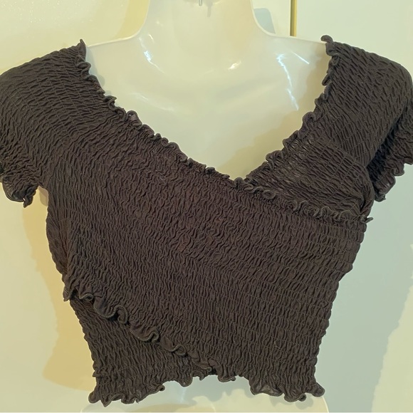 Heart and Hips Stretchy Cropped Top Size S NWT - Picture 10 of 16